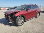 2024 Toyota Highlander Hybrid Platinum Red vin: 5TDFARAH2RS535857