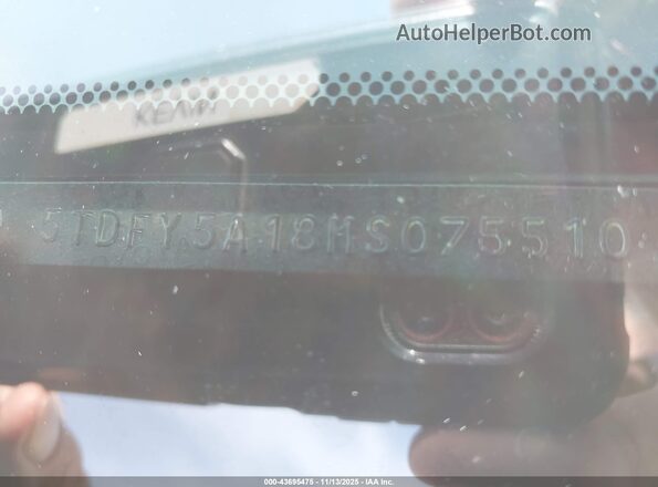 5TDFY5A18MS075510 2021 TOYOTA LIMITED Черный 