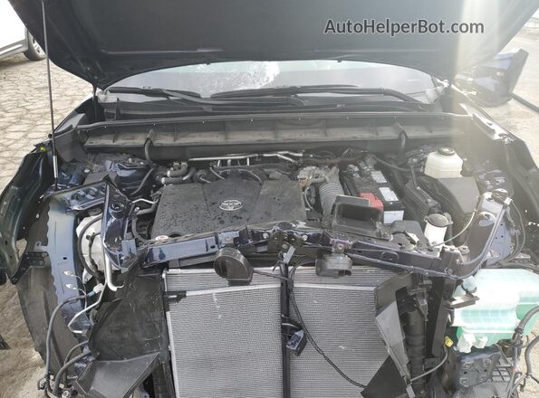 5TDFZRBH5NS210461 2022 TOYOTA HIGHLANDER Синий Вид подкапотного пространства