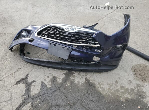5TDFZRBH5NS210461 2022 TOYOTA HIGHLANDER Синий Вид наклейки с VIN-кодом