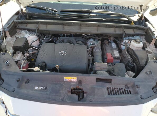 5TDFZRBH8LS021879 2020 TOYOTA HIGHLANDER Белый Вид подкапотного пространства