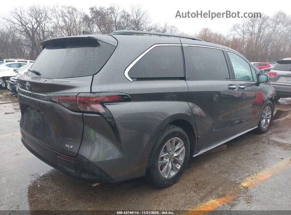 5TDJRKEC4SS225868 2025 TOYOTA LE Серый Задняя правая четверть