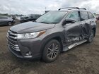 2018 Toyota Highlander Se Gray vin: 5TDJZRFH4JS869940