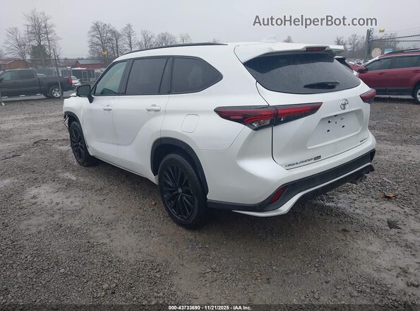 5TDKDRBHXSS594472 2025 TOYOTA HIGHLANDER Белый Задняя левая четверть