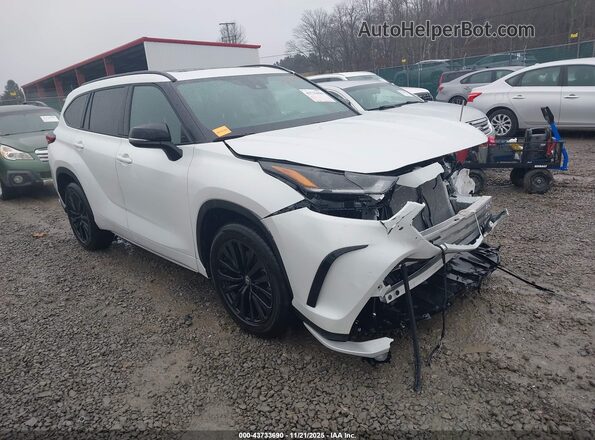5TDKDRBHXSS594472 2025 TOYOTA HIGHLANDER Белый Передняя правая четверть