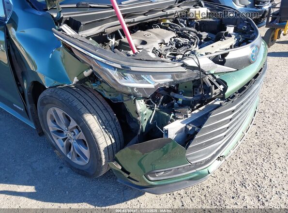 5TDKRKEC4MS030425 2021 TOYOTA LE Зеленый 
