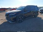 2021 Toyota Highlander Xse Черный vin: 5TDLZRAH1MS071920