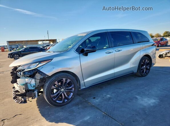 5TDXRKEC2PS155238 2023 TOYOTA SIENNA Silver Передня ліва чверть