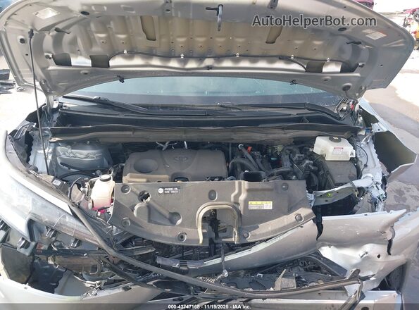5TDXRKEC7NS112866 2022 TOYOTA SIENNA Серебряный Вид сзади