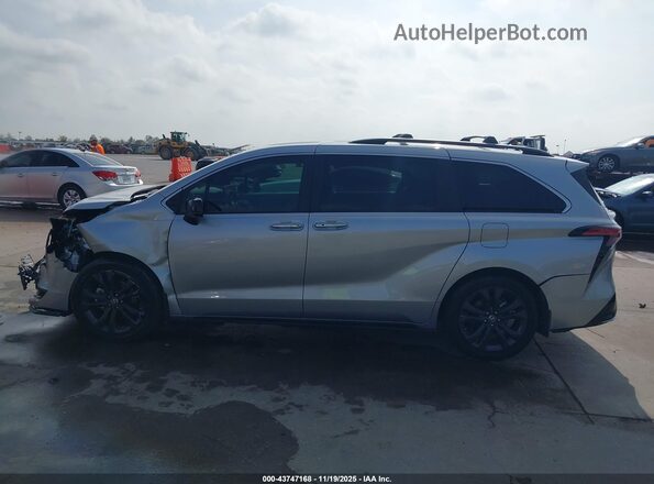 5TDXRKEC7NS112866 2022 TOYOTA SIENNA Серебряный Панорамный вид салона 360°