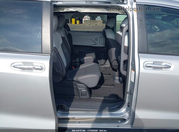 5TDXRKEC7NS112866 2022 TOYOTA SIENNA Серебряный Вид наклейки с VIN-кодом