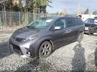 2018 Toyota Sienna Se 8 Passenger Gray vin: 5TDXZ3DC0JS924642