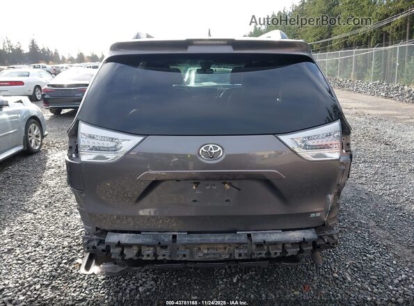 5TDXZ3DC0JS924642 2018 TOYOTA SIENNA Gray 