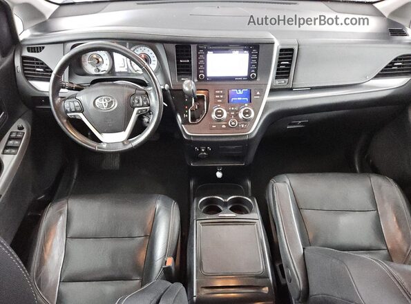 5TDXZ3DC8LS048101 2020 TOYOTA SIENNA White Vista del salpicadero