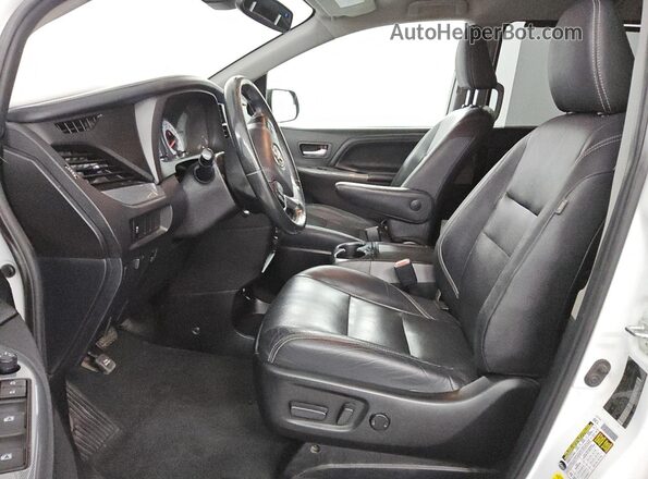 5TDXZ3DC8LS048101 2020 TOYOTA SIENNA White Vista interior delantera