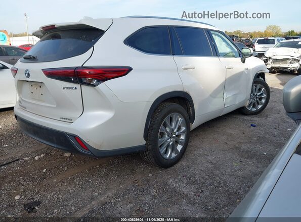 5TDYARAHXMS006576 2021 TOYOTA LIMITED White Trasero derecho