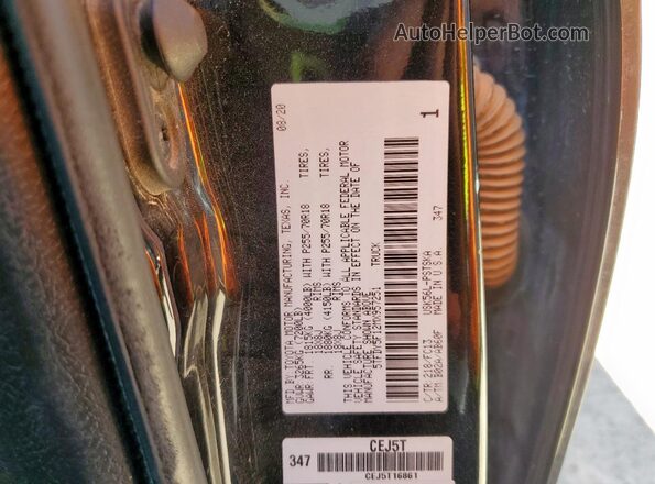 5TFDY5F12MX957251 2021 TOYOTA TUNDRA Черный Вид подкапотного пространства