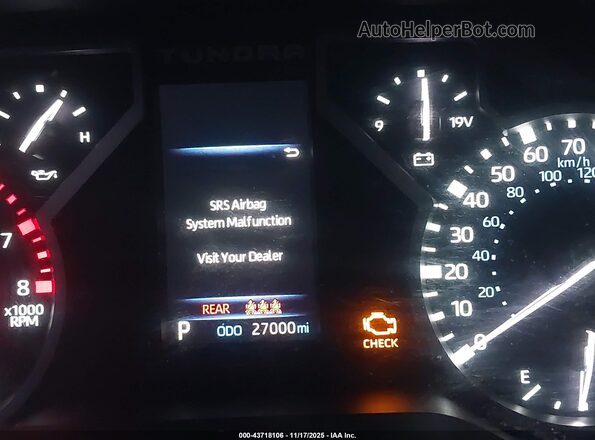 5TFLA5AB1PX028043 2023 TOYOTA TUNDRA Серый 