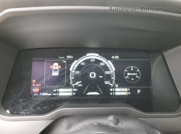 5TFMA5DB5SX271783 2025 TOYOTA TUNDRA Brown Instrument cluster view