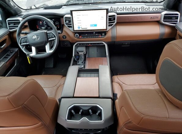 5TFMA5DB5SX271783 2025 TOYOTA TUNDRA Brown Dashboard view