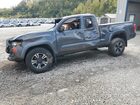 2016 Toyota Tacoma Access Cab Gray vin: 5TFSZ5AN0GX010079