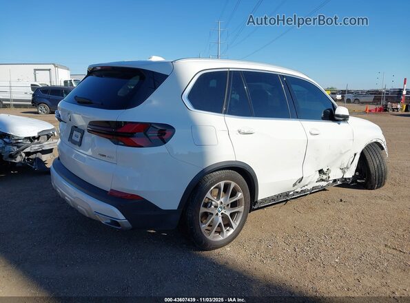 5UX13EU07R9T09569 2024 BMW X5 White Tył prawy