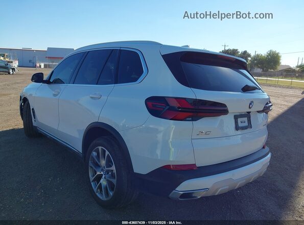 5UX13EU07R9T09569 2024 BMW X5 White Tył lewy