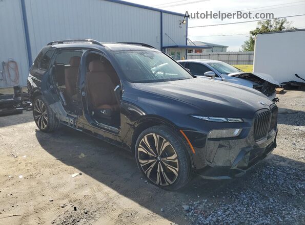 5UX23EM01S9Z52526 2025 BMW X7 Черный Передняя правая четверть