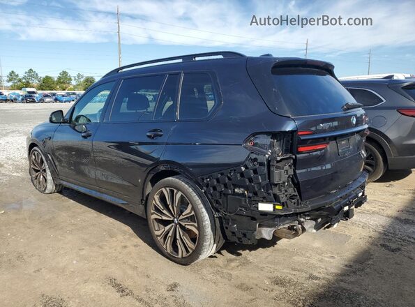 5UX23EM01S9Z52526 2025 BMW X7 Черный Задняя левая четверть