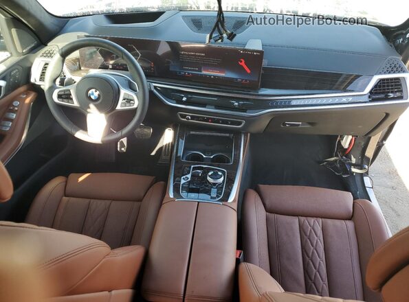 5UX23EM01S9Z52526 2025 BMW X7 Черный Вид панели приборов