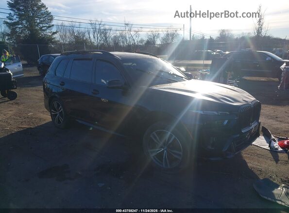 5UX23EM04P9P25435 2023 BMW X7 Черный Передняя правая четверть
