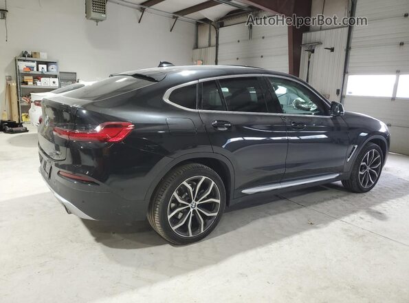 5UX2V1C02M9F43235 2021 BMW X4 Черный Задняя правая четверть