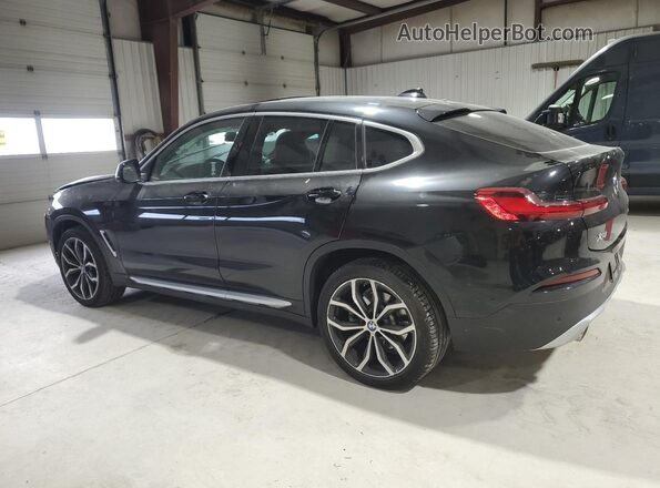5UX2V1C02M9F43235 2021 BMW X4 Черный Задняя левая четверть