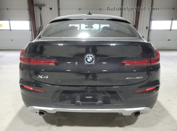 5UX2V1C02M9F43235 2021 BMW X4 Черный Вид сзади