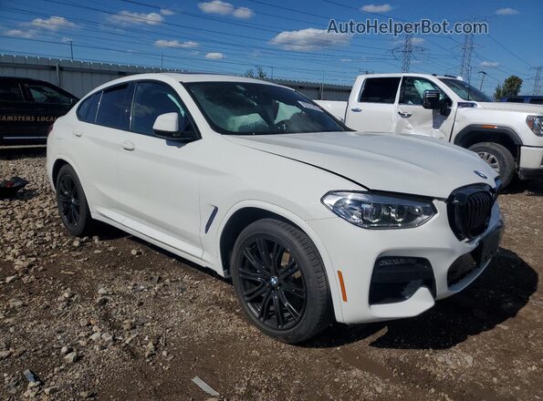 5UX2V1C05L9B88009 2020 BMW X4 White Front right