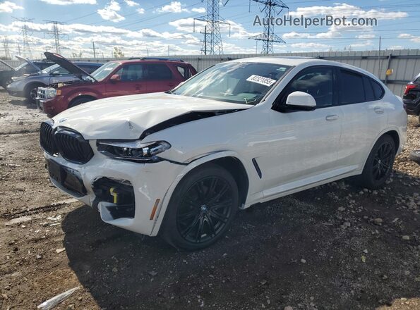 5UX2V1C05L9B88009 2020 BMW X4 White Front left