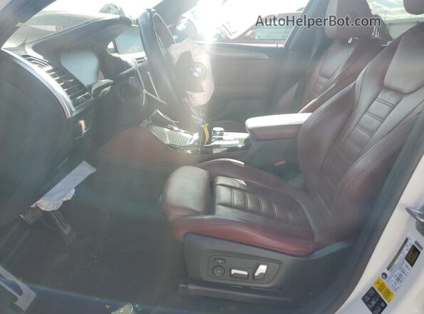 5UX2V1C05L9B88009 2020 BMW X4 White Front interior view
