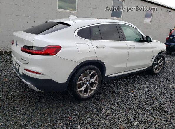 5UX2V1C05M9F95703 2021 BMW X4 Белый Задняя правая четверть