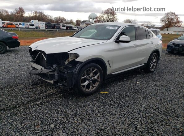 5UX2V1C05M9F95703 2021 BMW X4 Белый Передняя левая четверть