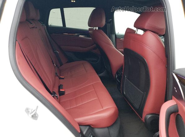 5UX2V1C05M9F95703 2021 BMW X4 Белый Вид задней части салона