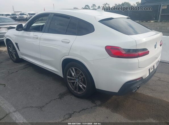 5UX2V1C06M9E92547 2021 BMW X4 Белый Задняя левая четверть