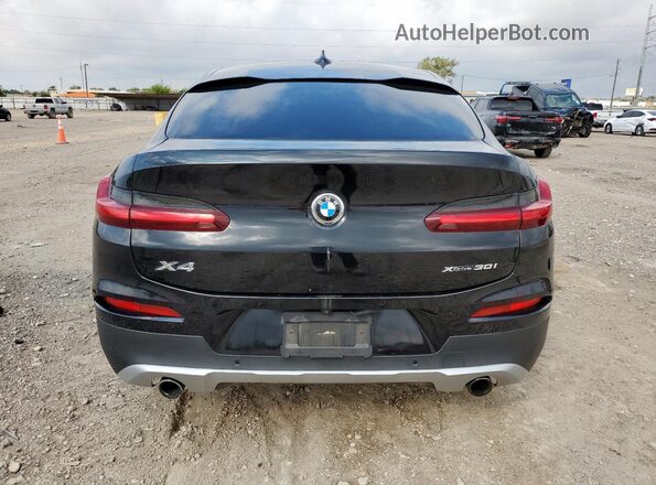 5UX2V1C07M9H76334 2021 BMW X4 Черный Вид сзади