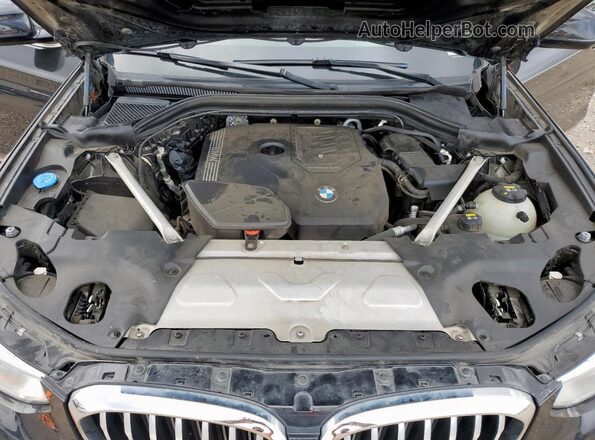5UX2V1C07M9H76334 2021 BMW X4 Черный Вид подкапотного пространства