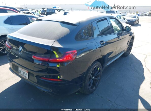 5UX2V1C0XM9E46199 2021 BMW X4 Черный Задняя правая четверть