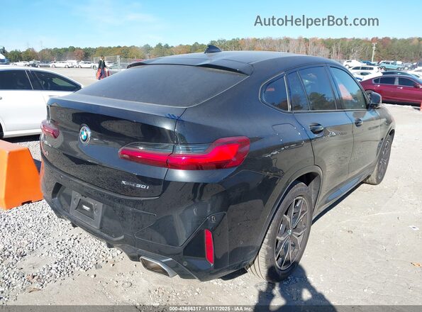 5UX33DT01P9P53175 2023 BMW X4 Черный Задняя правая четверть