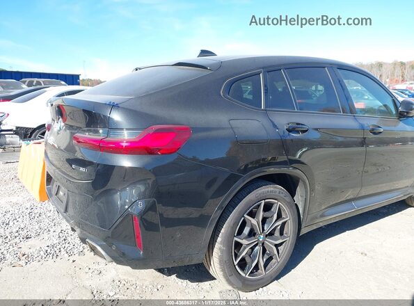 5UX33DT01P9P53175 2023 BMW X4 Черный Вид спереди
