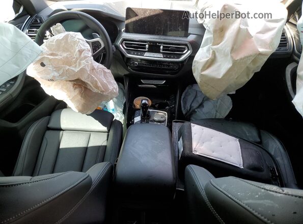 5UX33DT04P9S48196 2023 BMW X4 Синий Вид панели приборов