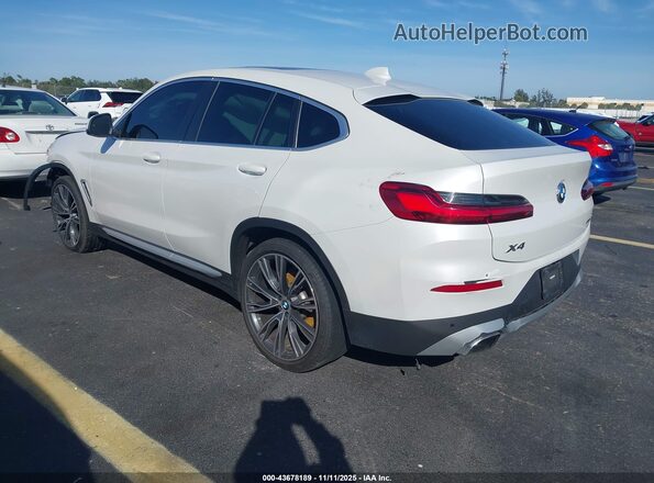 5UX33DT08N9K21080 2022 BMW X4 Белый Задняя левая четверть