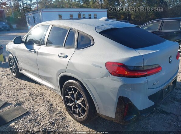 5UX33DT09P9P11689 2023 BMW X4 Серый Задняя левая четверть