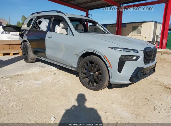 5UX33EM00R9V47434 2024 BMW X7 Dark Blue Передняя правая четверть